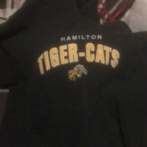 Large sweater barely warn